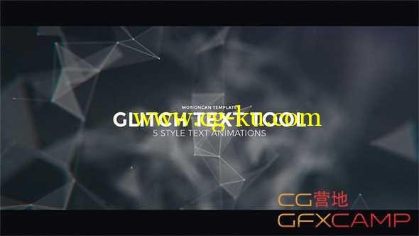 AE模板-高科技文字动画工具包 Glitch Text Tool的图片1