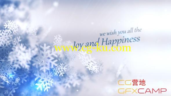 AE模板-圣诞雪花树文字Logo动画 Christmas Winter Rapsody的图片1