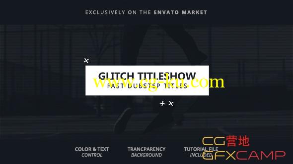 AE模板-信号损坏文字标题动画 Glitch Titleshow 2的图片1