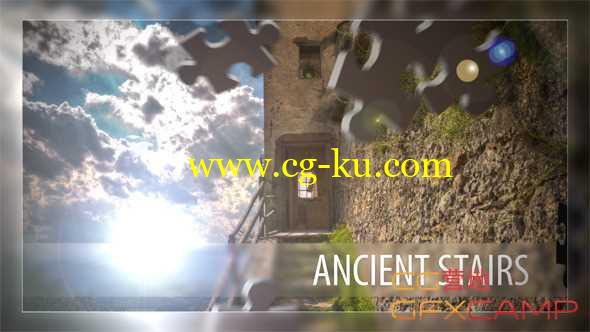 AE模板-拼图汇聚图片展示动画 Puzzle Image Gallery的图片1