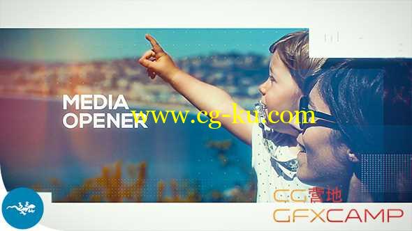 AE模板-拼贴视频记录片头包装 Media Opener的图片1