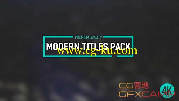 AE模板-时尚文字标题动画 Modern Titles Pack II的图片1