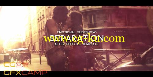 漏光梦幻照片展示 VideoHive Separation的图片1