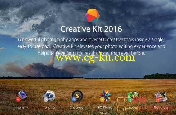 MAC摄影图片后期处理套装合集 Macphun Creative Kit 2016 Pro的图片1