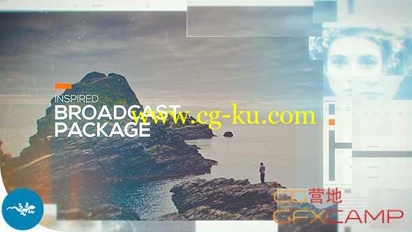 AE模板-时尚创意视频图片展示包装片头 Inspired Broadcast Package的图片1