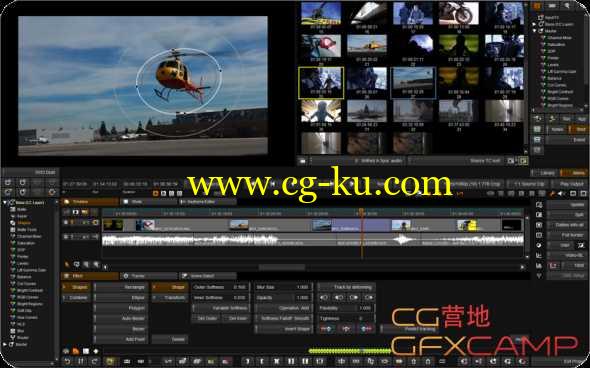 颜色分级电影视频调色软件 Digital Vision Nucoda V2016.1.064 Win64破解版的图片1