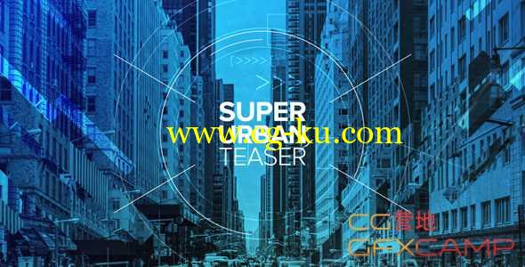 AE模板-城市记录宣传片展示片头 Super Urban Teaser的图片1