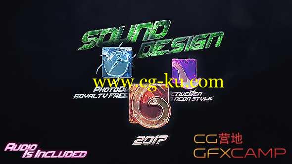 AE模板-描边游戏Logo展示 Gaming Logo Intro的图片1