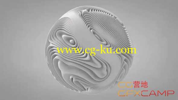 小球置换位移动画C4D教程 Displacement Experiments Cinema 4D Tutorial的图片1