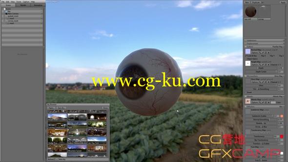 眼珠建模材质制作教程 Gumroad – Realistic Eyes for Games的图片1