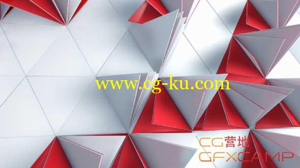 折纸连锁反应动力学C4D教程 Cinema 4D – How to Trigger Animation using MoGraph Effectors Tutorial的图片1