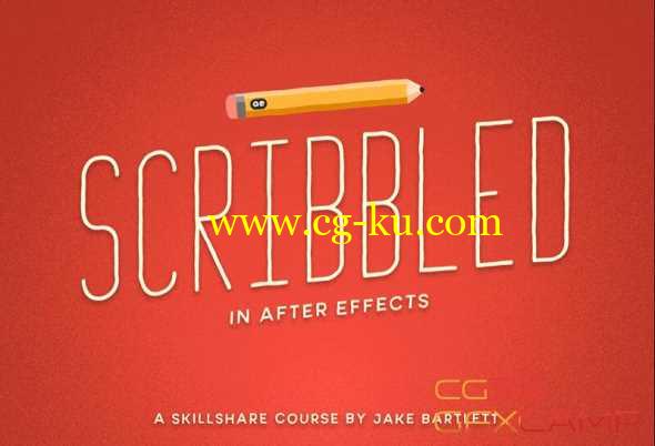 涂鸦描边抖动MG动画AE教程 Skillshare-Scribbled in After Effects的图片1