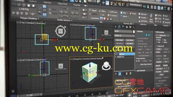 3DS MAX建模工具介绍基础教程 Pluralsight – 3ds Max Graphite Modeling Tools Fundamentals的图片1
