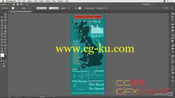 矢量信息图表制作AI教程 Lynda – Creating Infographics with Illustrator的图片1