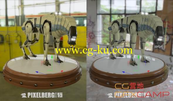 C4D实时预览渲染插件 FrostSoft PixelBerg v1.9 for Cinema 4D R16/R7/R8 Win/Mac的图片1
