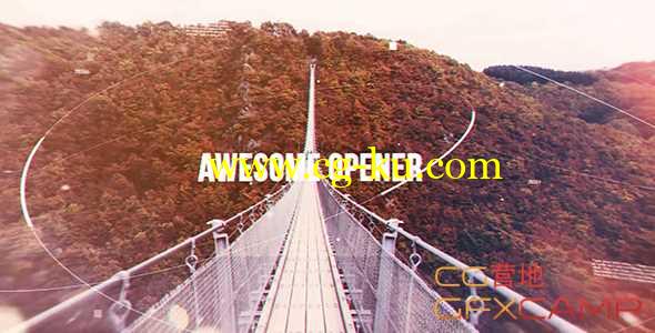 AE模板-炫酷视差三维图片展示开场片头 Awesome Opener的图片1