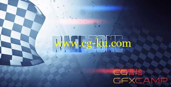 AE模板-赛车文字标题动画 Race Zone - Title design的图片1