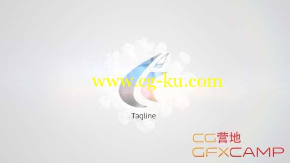 AE模板-干净简介公司企业Logo展示片头 Quick Clean Bling Logo 4的图片1