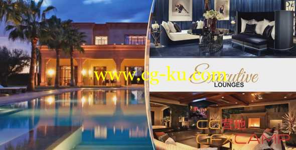 AE模板-奢华酒店房地产建筑楼房装修展示包装 Resort Luxury Slides的图片1