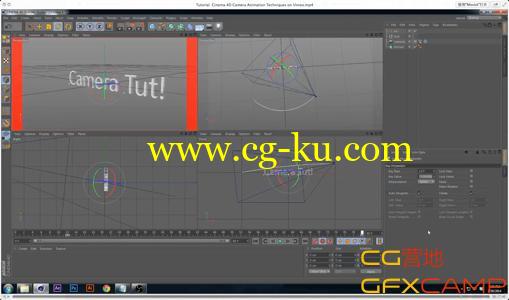 C4D摄像机动画基础教程 Camera Animation Techniques的图片1