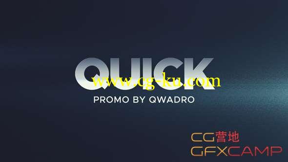 AE模板-文字图片快速切换片头 Quick Promo的图片1