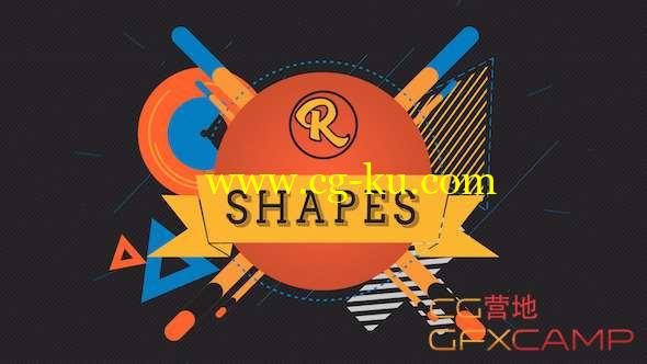 AE模板-图形MG动画Logo展示 Shape Logo Constructor的图片1