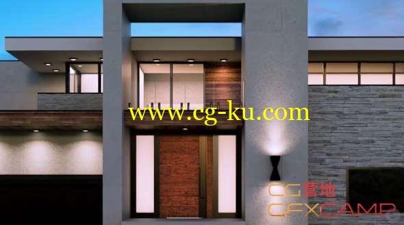 室外建筑Vray渲染教程 Pluralsight - Exterior Rendering Strategies with V-Ray and 3ds Max的图片1