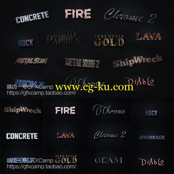 AE模板-电影特效开场3D文字标题动画的图片1