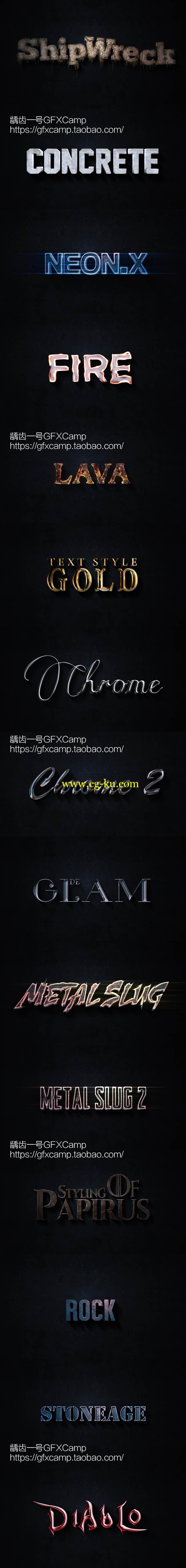 AE模板-电影特效开场3D文字标题动画的图片2