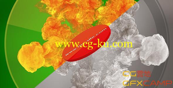 优美粒子爆炸 VideoHive Beauty Particles Logo Reveal v2的图片1