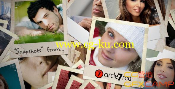 拍立得快照展示 VideoHive Snapshots的图片1