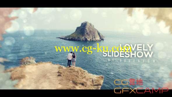 AE模板-浪漫情侣视差图片开场 Lovely Ink Parallax Slideshow Opener的图片1