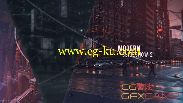 AE模板-清新时尚图片开场片头 Modern Slideshow 2的图片1