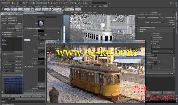 Maya阿诺德Arnold渲染器插件MtoA SolidAngle Maya To Arnold v2.0.0 Win/Mac AMPED+替换破解版的图片1