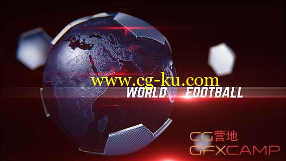 AE模板-三维足球体育包装开场 Football Opener的图片1