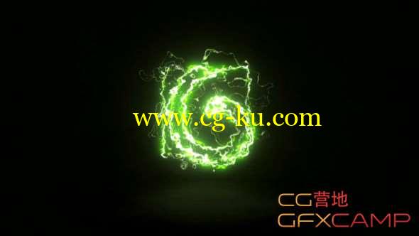 AE模板-大气电流游戏Logo动画 Epic Electric Logo Reveal的图片1