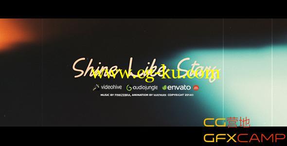 电影复古漏光 VideoHive Shine Like Stars的图片1