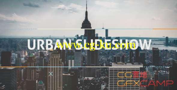 AE模板-复古城市幻灯片图片开场 Urban Dynamic Slideshow的图片1