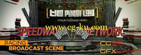 高科技视频展示C4D模型包 The Pixel Lab – 3D Video Board Pack的图片1