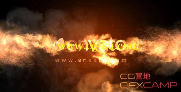 AE模板-火焰燃烧Logo动画 Fire Logo的图片1