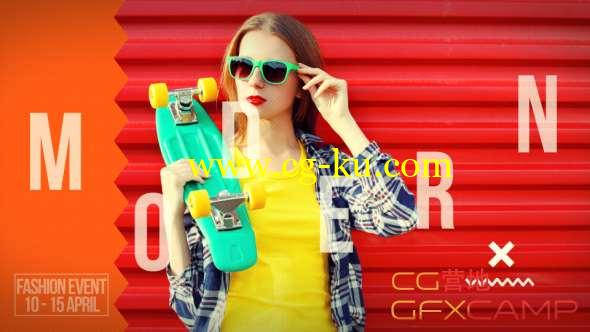 AE模板-时尚图片人物开场片头 Fashion Event Opener的图片1
