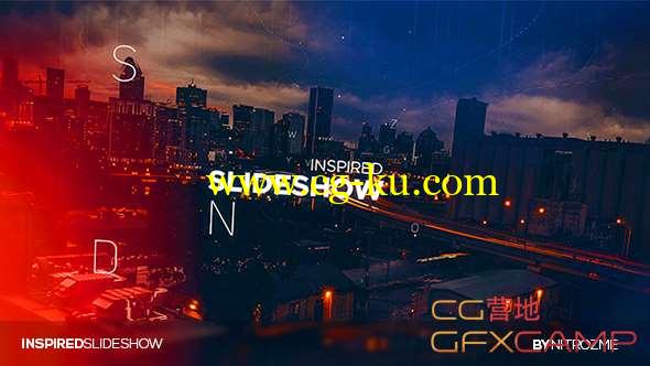 AE模板-大气图片切换片头 Inspired Slideshow的图片1