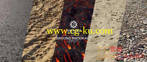 Substance地面材质预设 Allegorithmic – Substance Source – Ground Materials的图片1
