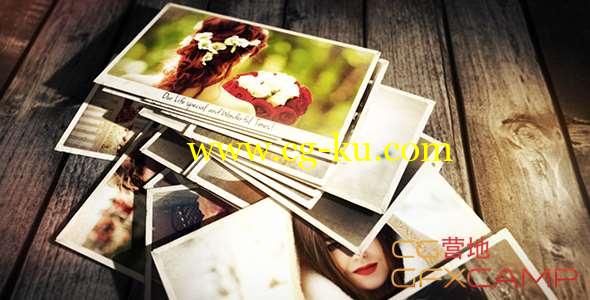 AE模板-老照片相册回忆图片展示片头 Lovely Memories Photo Slideshow的图片1