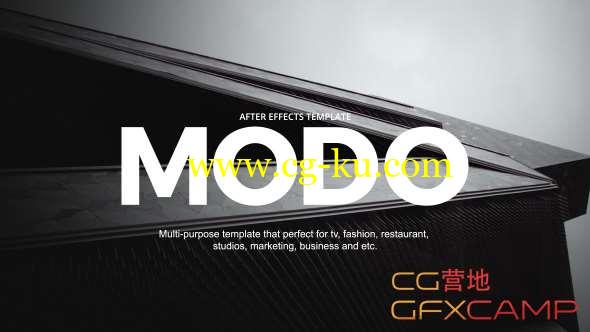 AE模板-时尚视频节目栏目包装 Modo - Fashion Broadcast的图片1