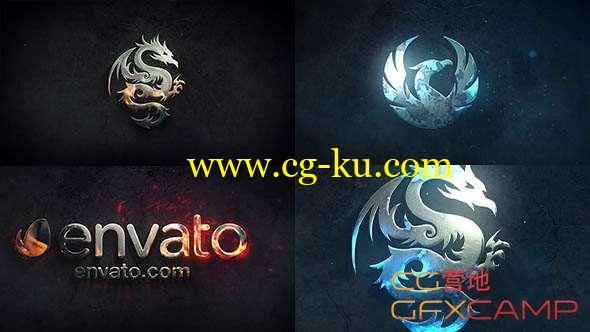 AE模板-游戏Logo开场动画 Logo Reveal Gaming的图片1
