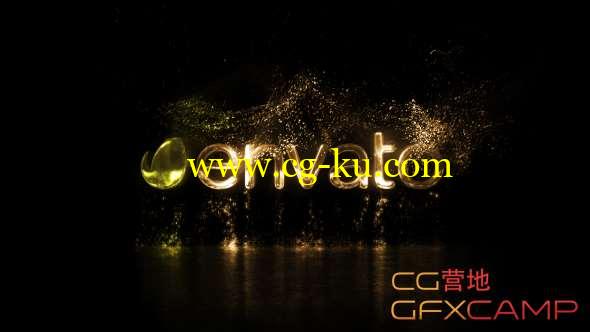 AE模板-粒子消散Logo展示 Particle Logo的图片1