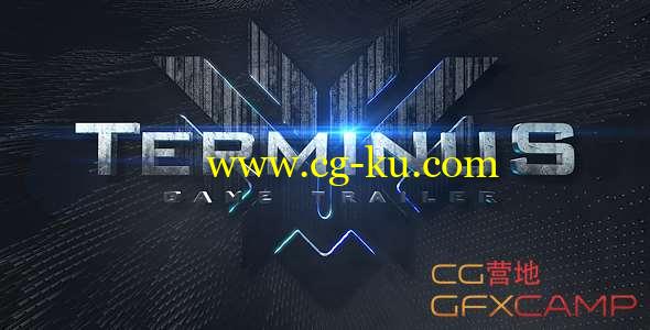 AE模板-钢铁质感三维文字游戏宣传片 Terminus Game Trailer的图片1