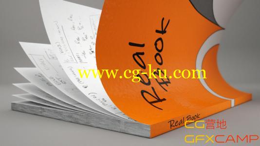 C4D书本预设 C4DTools – RealBook 1.1 R12-15的图片1