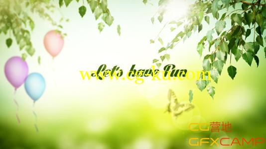 绿色儿童模板 VideoHive Lets Have Fun的图片1